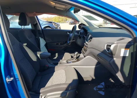 2018 Hyundai Ioniq Hybrid Blue z USA, uszkodzony, nr VIN KMHC65LC1JU102735